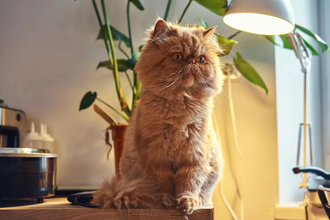 Chat Persan au poil long
