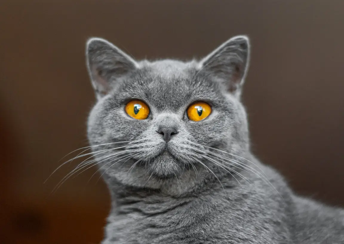 British Shorthair au poil dense