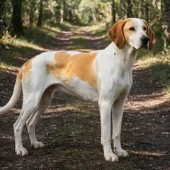 Großer Anglo-Französischer Weiß-Oranger Laufhund - Foto 3